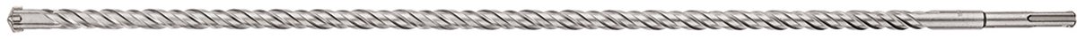 GRAPHITE Serie - Betonboor SDS Plus - 14x600 mm - S4 Dubbele Spiraal - Kruisvormige Punt