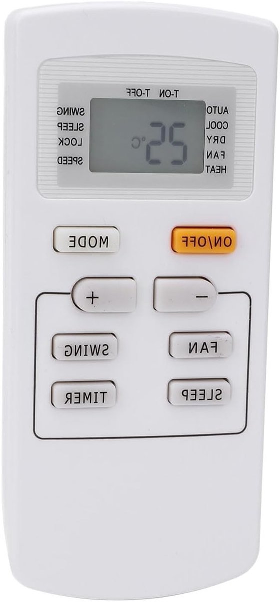Universele Afstandsbediening voor Airconditioners - Geschikt voor Gree ETAC2-07 en Tosot GWh12QB - Eenvoudig in Gebruik en Betrouwbaar