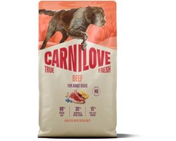 CARNILOVE TRUE FRESH - Dog - Beef for Adult All Breeds 4 kg