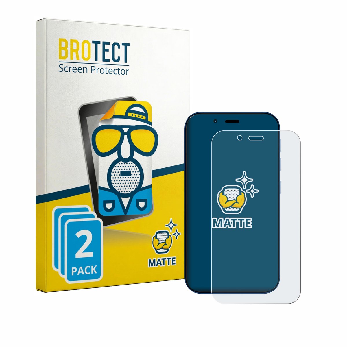 BROTECT - Screenprotector voor Hisense U964 - Folie Beschermfolie matte 2 Stuks