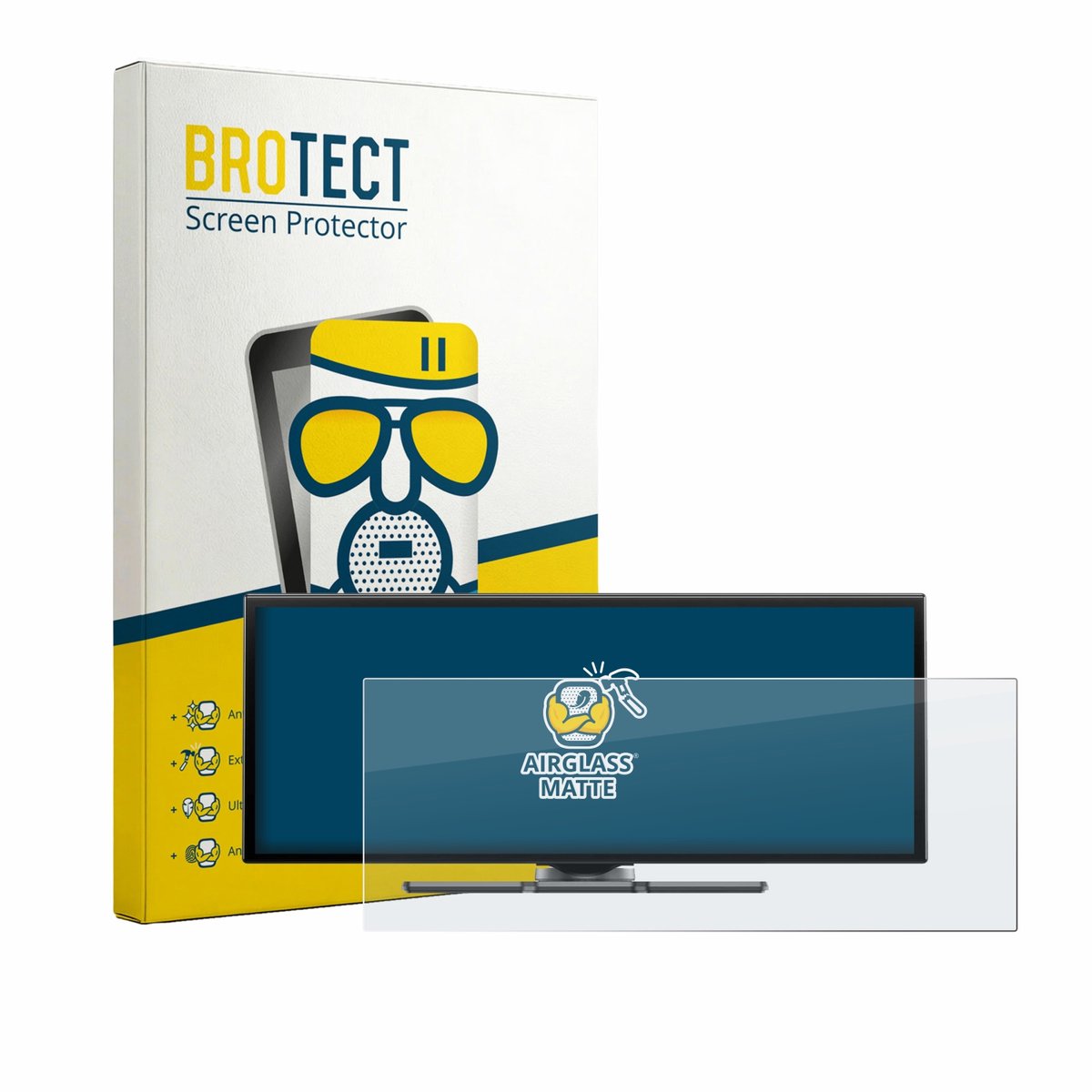 BROTECT - Screenprotector voor Lamtto RC29 10.25'' - Folie Beschermfolie Beschermglas matte