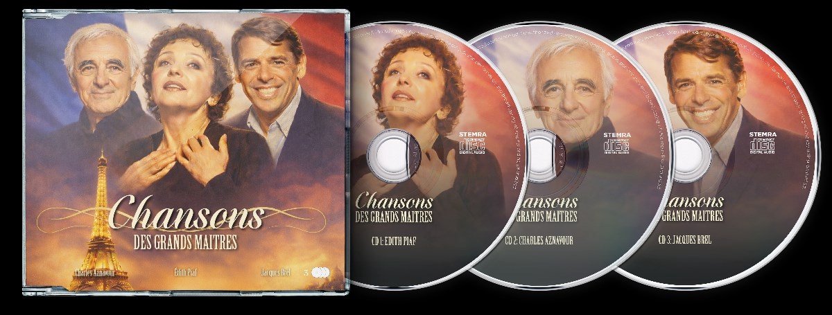 Various Artists - Chansons Des Grands Maîtres (3 CD)