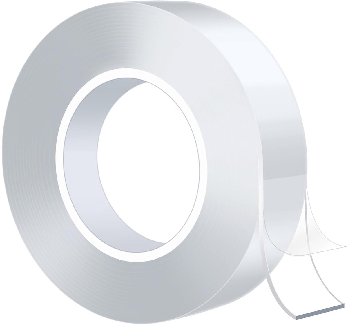 Dubbelzijdige Nano Plakband 5 m - Extra Sterke Transparante Tape, Verwijderbaar en Dun voor Vloerkleden en Foto's