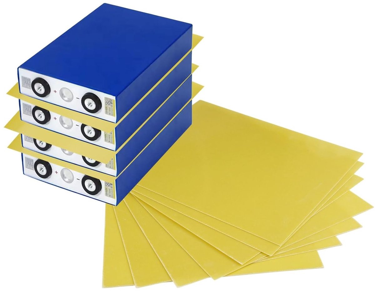 10 Stuks Epoxy Board 3240 FR-4, 205x175mm Isolatieplaat voor DIY Batterijpack, Warmtebestendige Epoxy Plaat en G10 Kunststof Schijf