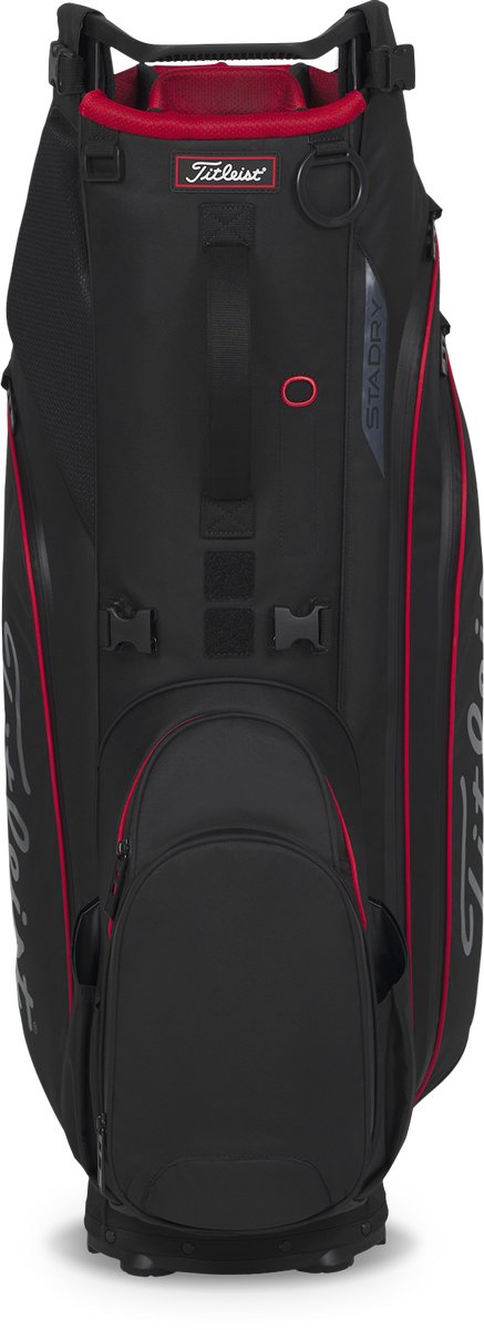Titleist Hybrid 14 StaDry zwart/rood van Merkloos — afbeelding 3