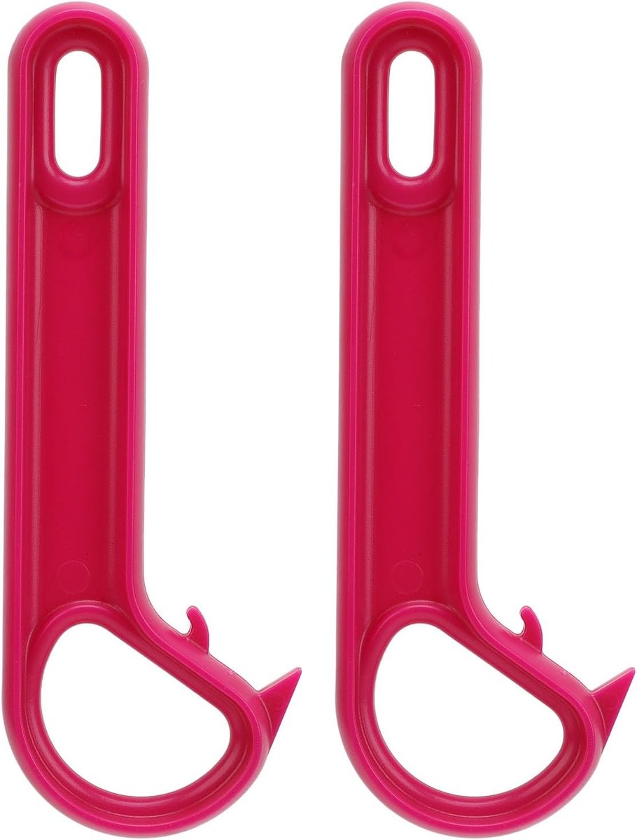Ring Pull Blikopener - Keuken Gadget - Blikjes Openen - Minimale Kracht - 2 Stuks - Paars