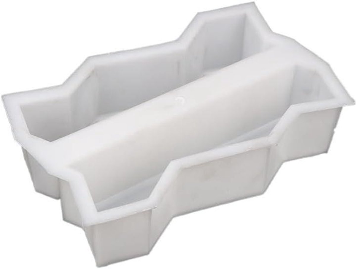Betonmal Padenmaker - Stoeptegel Mal - Tuinpad Aanleggen - Herbruikbaar Plastic - 22 x 5 cm - Zwart