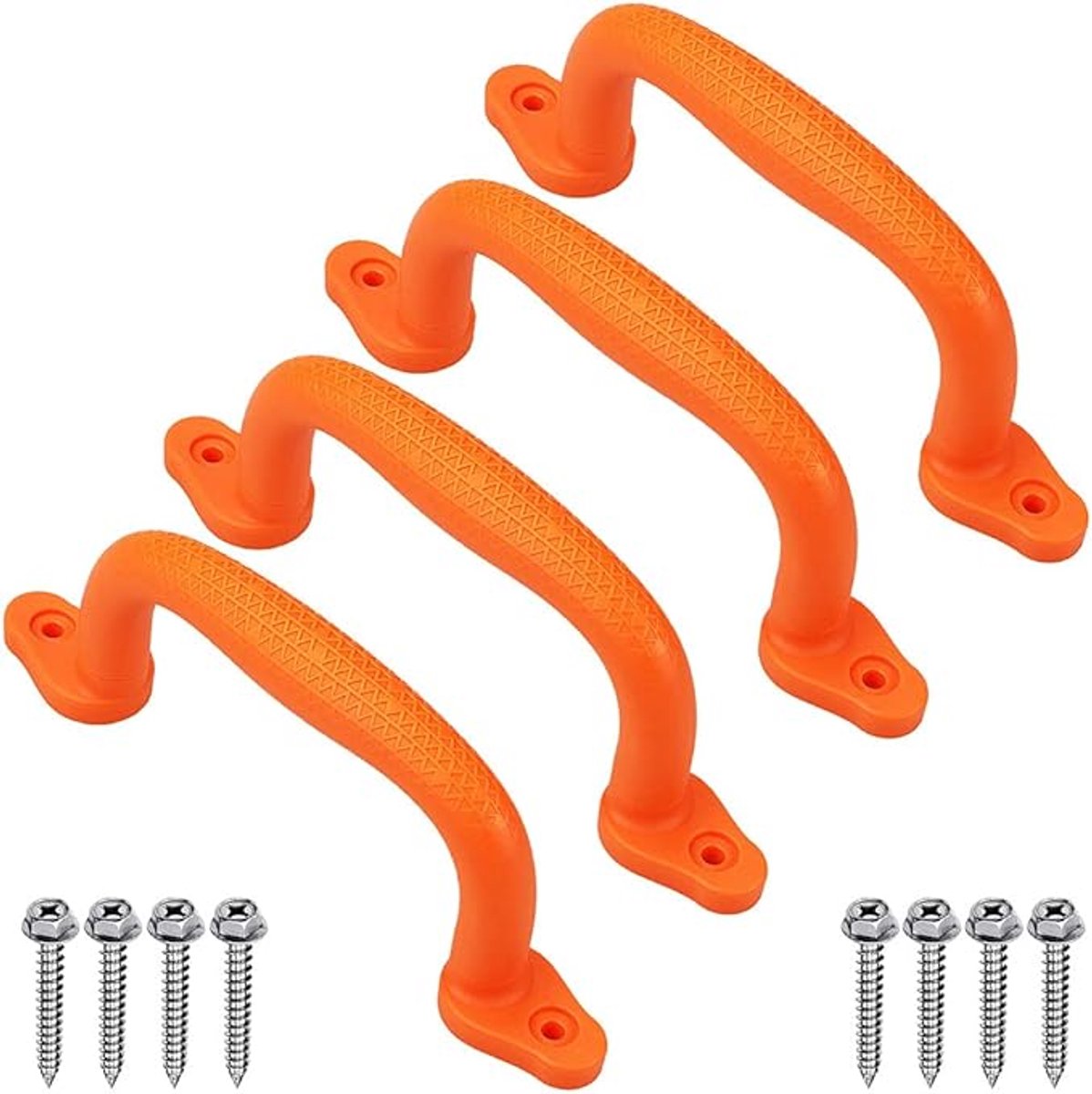 Klimgrepen Set – 18 cm Antislip Stevige Klimstenen voor Kinderen – Speeltuin Handgrepen voor Klimrek, Speelhuis, Boomhut, Speeltoestel (Binnen & Buiten)