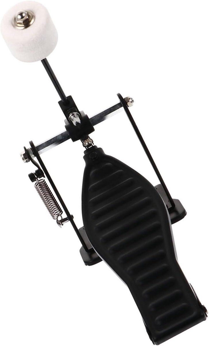 Bassdrum Pedaal - Drum Accessoire - Muziek Maken - Duurzame Constructie - 23.9 cm - Zwart