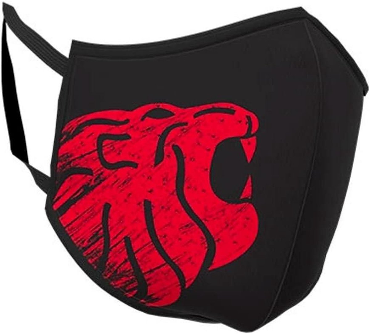 Beschermend Masker - Herbruikbaar Mondkapje - Stof Filteren - Compact Ontwerp - One Size - Zwart