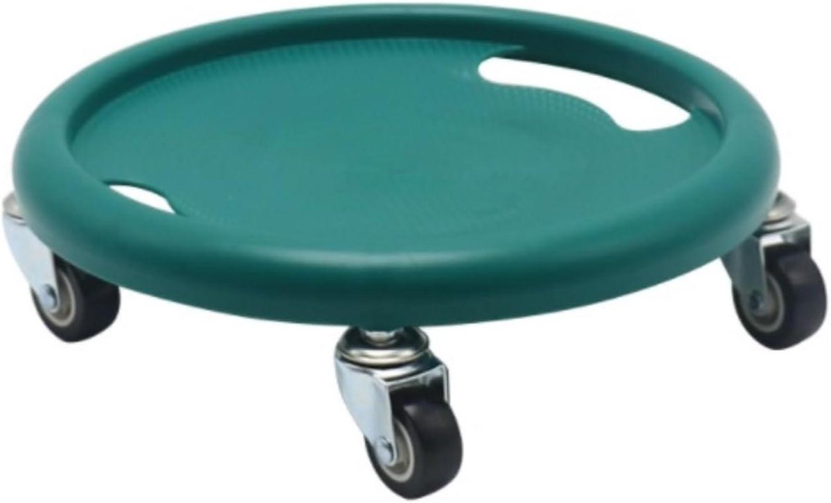 Buikwiel Trainingswiel - Core Trainer - Buikspieroefeningen - Bredere wielen - 27.5 cm - Groen