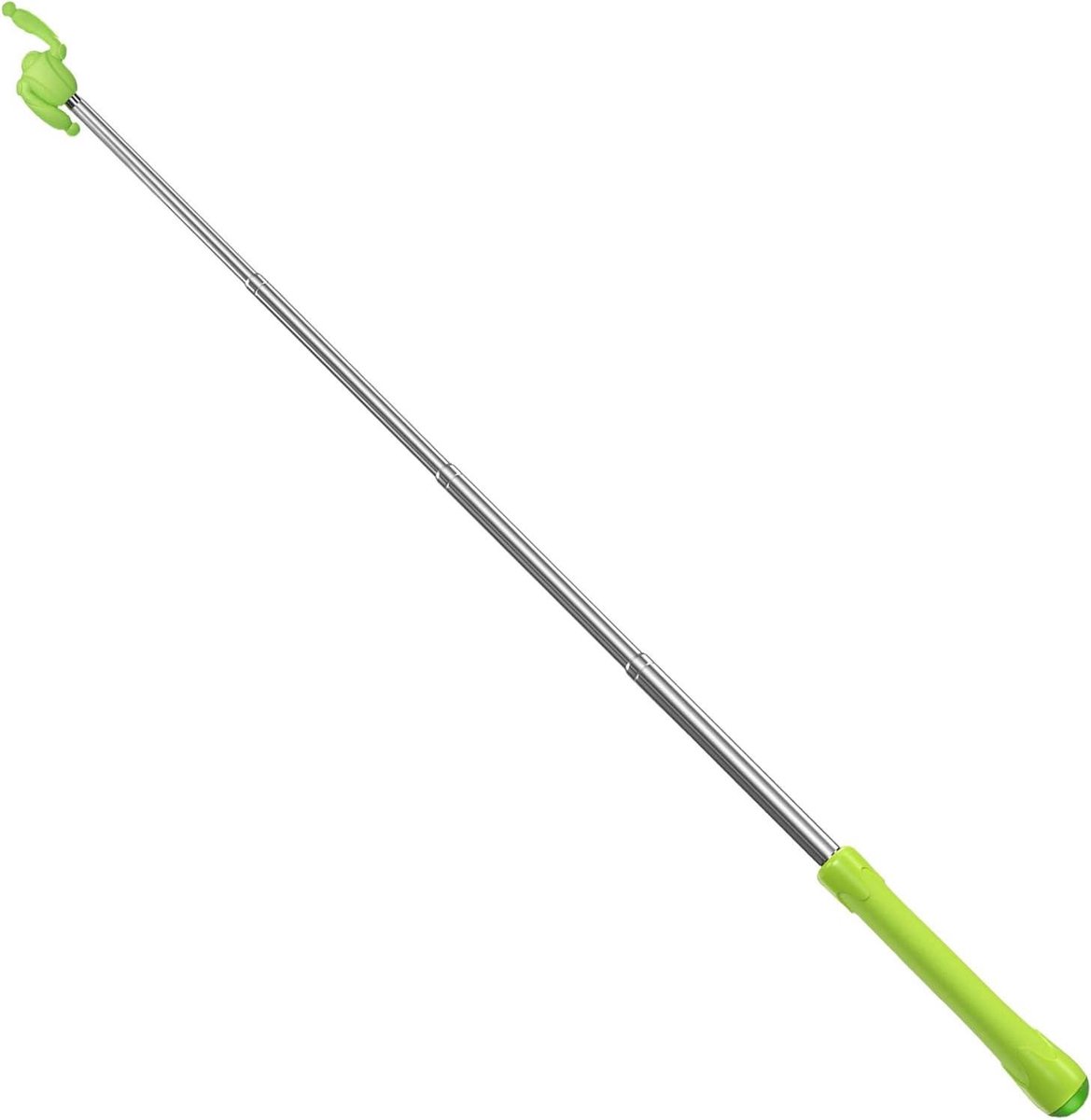 Uitschuifbare Aanwijsstok - Presentatiestok Leraar - Lesgeven Interactie - Telescopisch Vergrendelingsmechanisme - 21-68 cm - Grijs