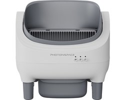 Photonspace Zelfreinigende Kattenbak -Open Top Automatische Kattenbak - Electrische Kattenbak - Incl. App-Met Kattenbakmat en 3 rollen opvangzakjes