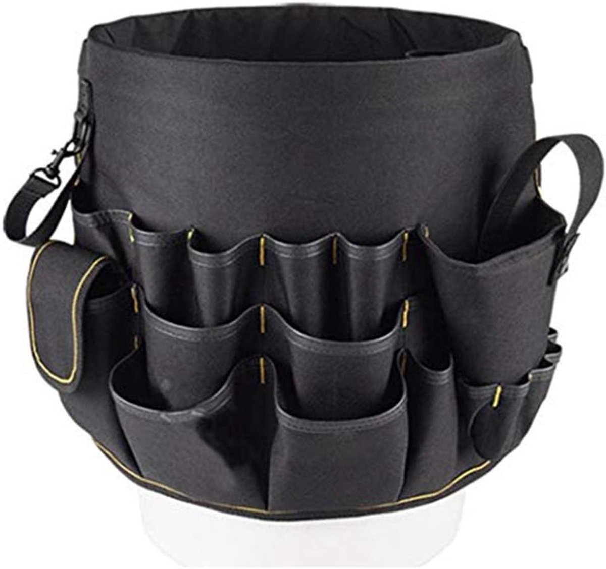 Dailygoods - Bucket Tool Organizer met 56 Compartimenten voor Tuin- en Gereedschap