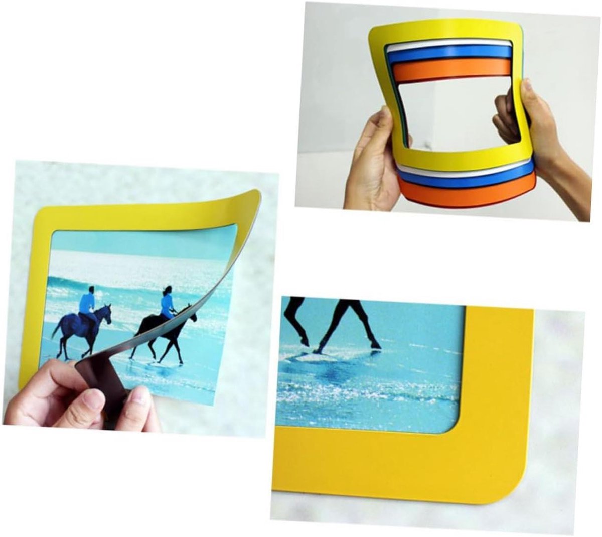 Magnetische Fotolijst - Koelkast Poster Frame - Foto's Tonen - Zonder Print - 32.3 x 24.3 