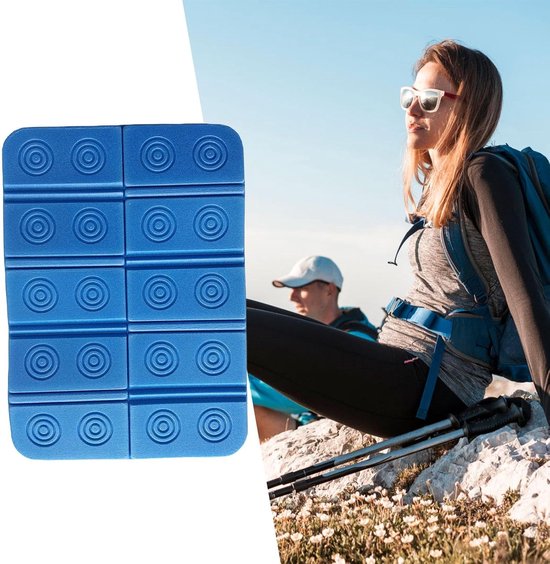 Drogende Mat - Vloermat - Buitenactiviteiten - Vochtwerend - 36x26 cm - Blauw — afbeelding 5