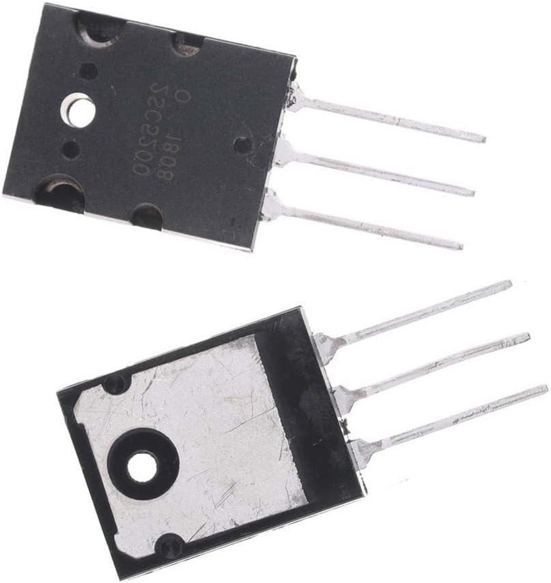 Transistor Paar - Audio Componenten - Krachtige Audio - Afgestemd Paar - 2 Stuks - Zwart