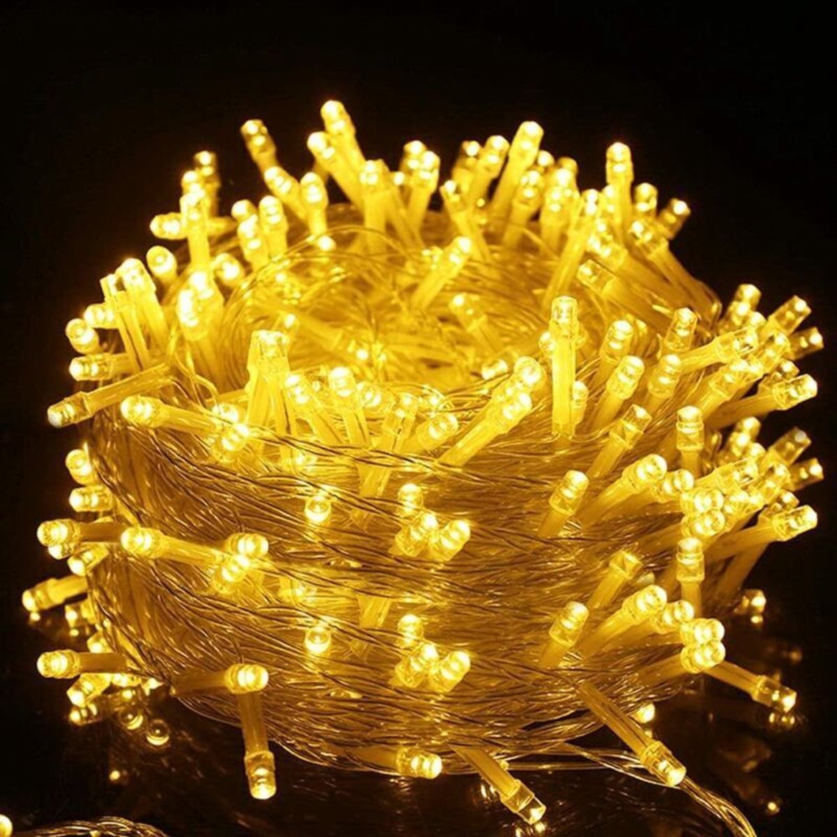 100 geschikt voorer lange lichtslingergeschikt voor buiten, 1000 warmwitte LED's, geschikt voor kerstbomen, LED-lichtslinger.