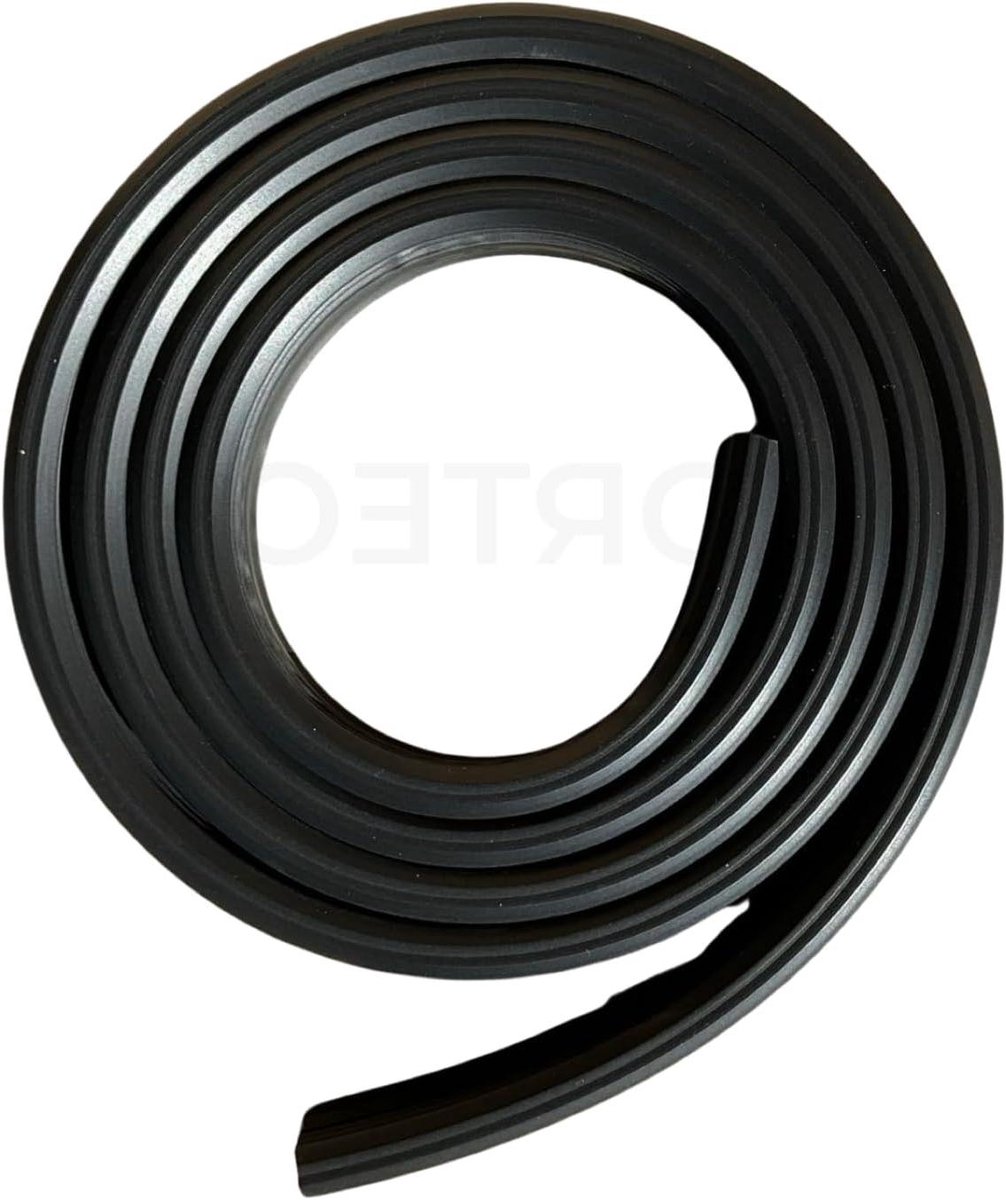 Deurafdichting Vaatwasser - Reparatieonderdeel - Apparaatonderhoud - Specifiek Model - 10 cm - Zwart