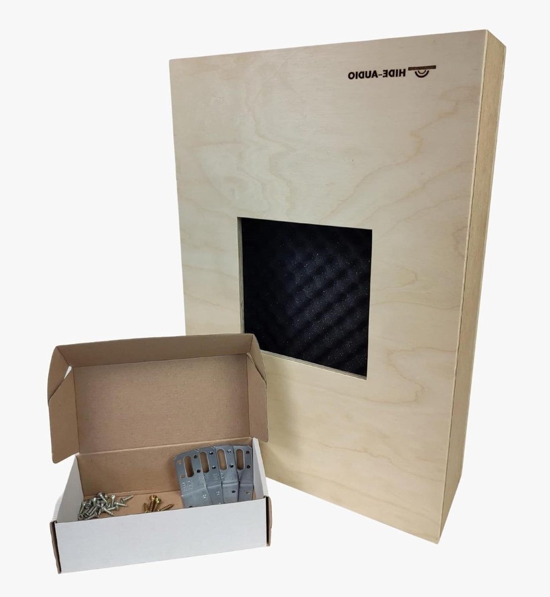 Speaker Behuizing - Inbouw Speaker - Muziek Luisteren - Verbeterde Geluidskwaliteit - 500x330x127mm - Zwart