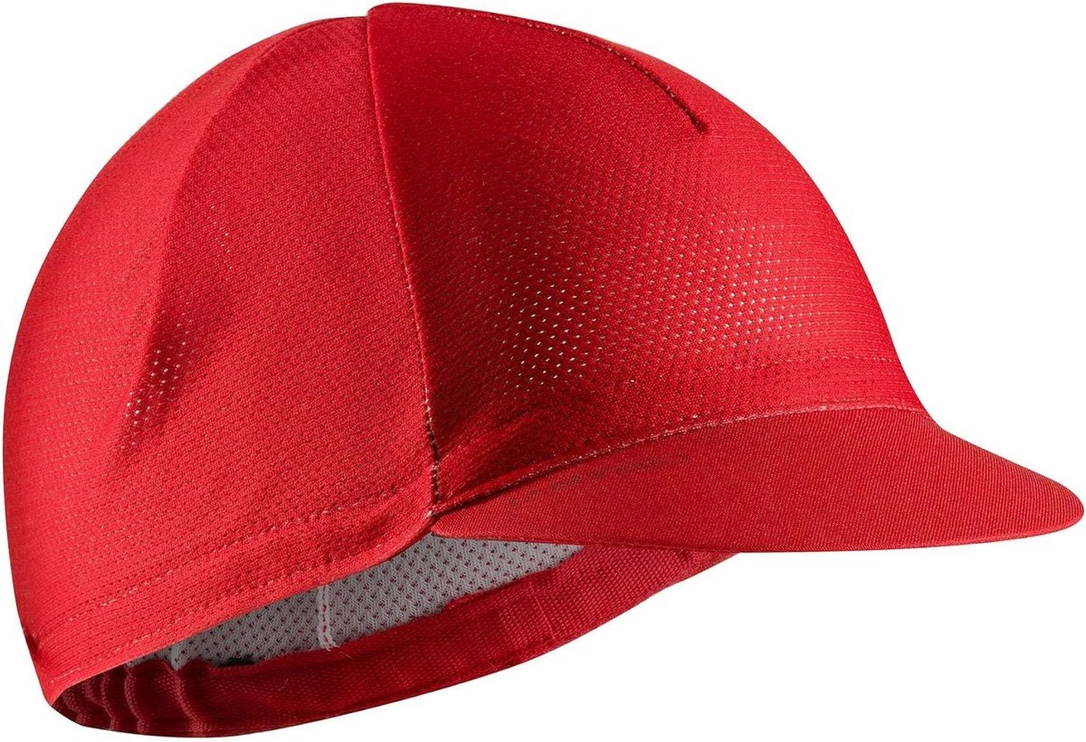 Fiets Cap - Sport Hoofddeksel - Zon Bescherming - Ademend Mesh Materiaal - 25 x 22 cm - Zwart