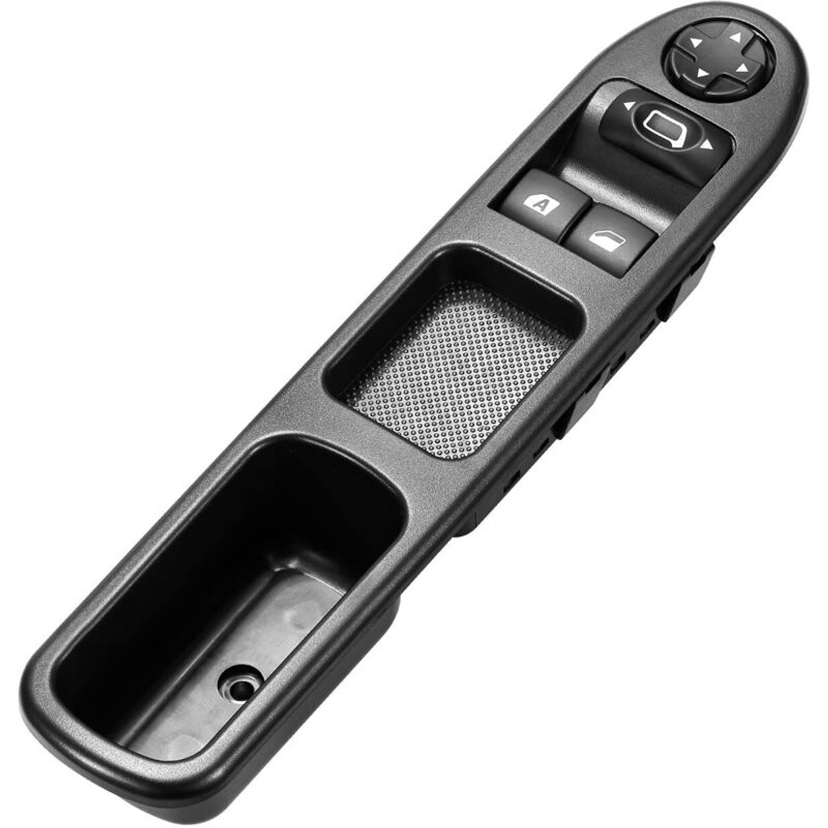 Schakelaar voor de elektrische raammechanisme linksvoor Geschikt voor Peugeot 207 en Citroën C3, onderdeelnummer 6554.QC.