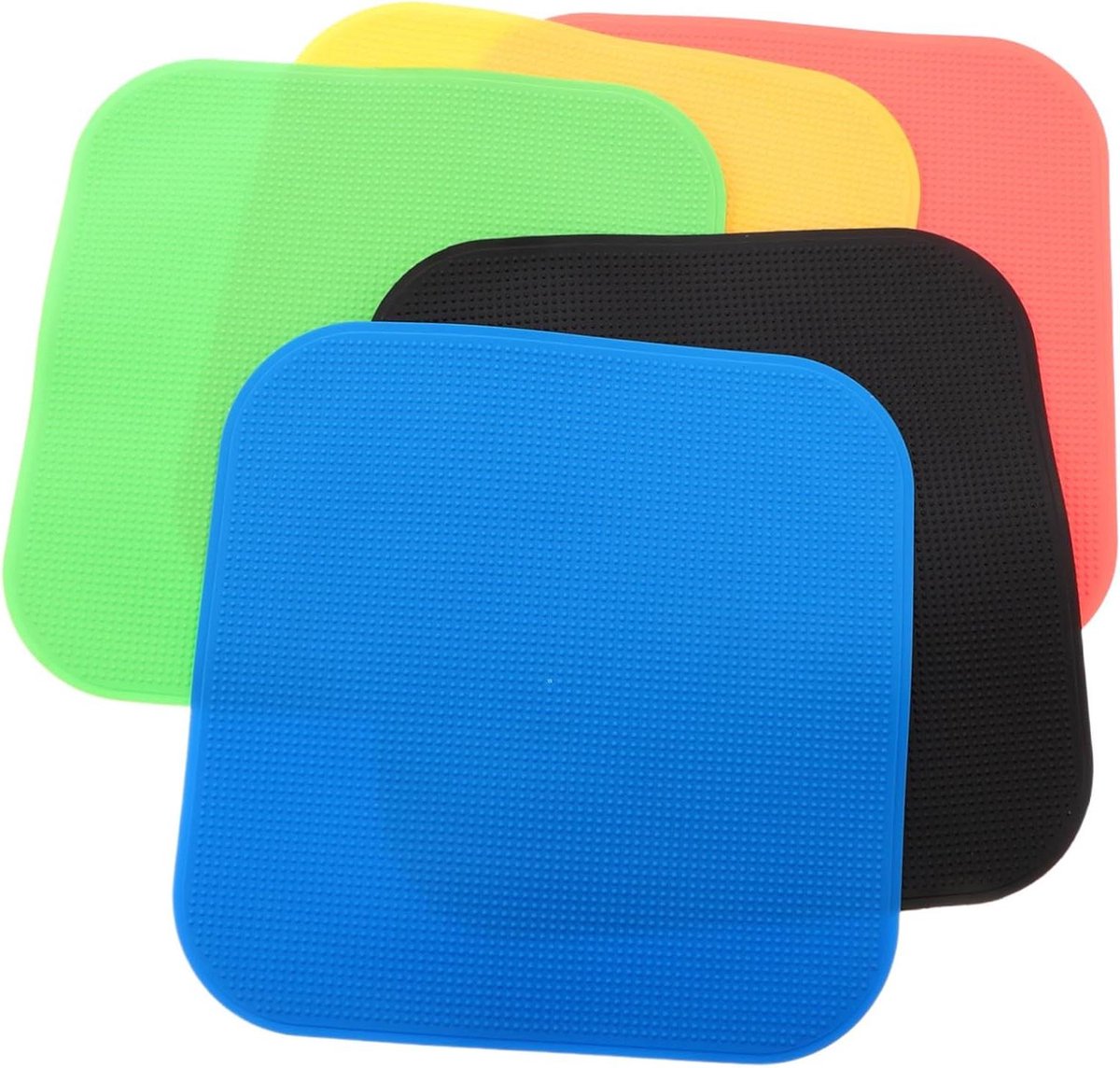 Voetbal Schijven - Trainingsmarkers Veld - Sport Training - Vlak Antislip Ontwerp - 23cm Set - Gemengde Kleur