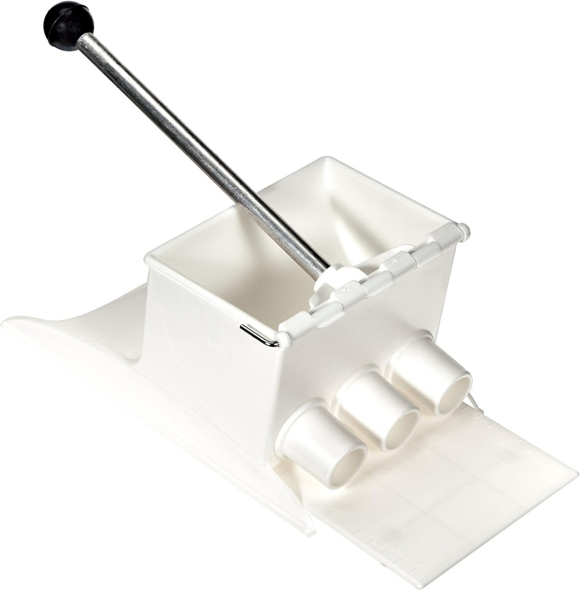 ZMR® Krokettenmaker - Krokettenmachine - Krokettenpers - Wit - 15cm x 27cm x 20cm