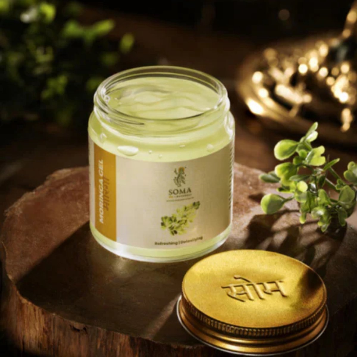 Soma Naturals – Moringa Gel – Moringa Leaf Face Gel – Natural Glow & Blemish Free – 100ml