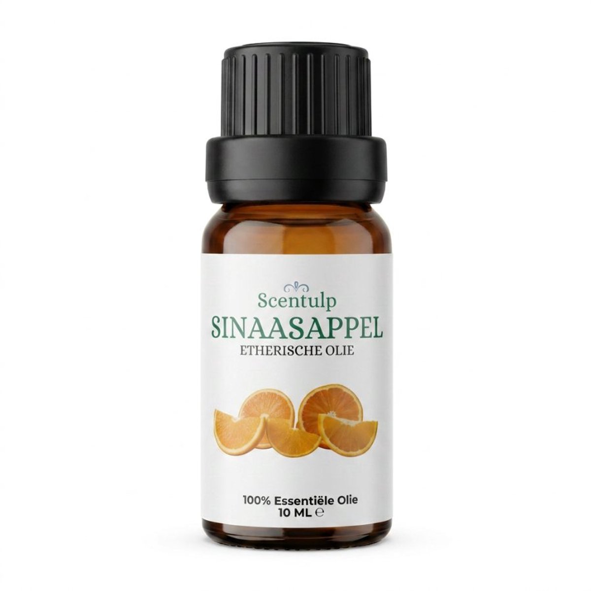Scentulp - Sinaasappel Olie Etherische Olie 10 ml – Biologisch & Natuurzuiver – Citrus Sinensis – Fris, Zoet & Fruitig