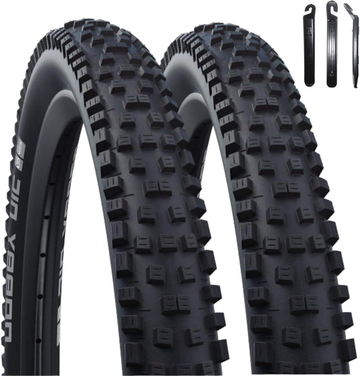 Fietsbanden Set - Vouwbanden MTB - All-round Trail - DD RaceGuard Bescherming - 27.5 x 2.80 inch - Zwart