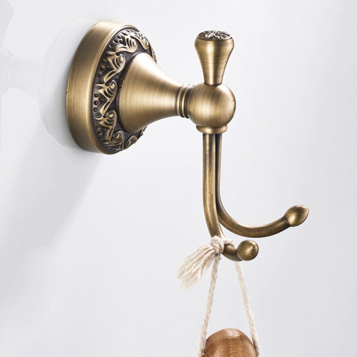 Badkameraccessoires, hanglampen, Europese stijl voetstukken, wandhaken, messing, vintage s