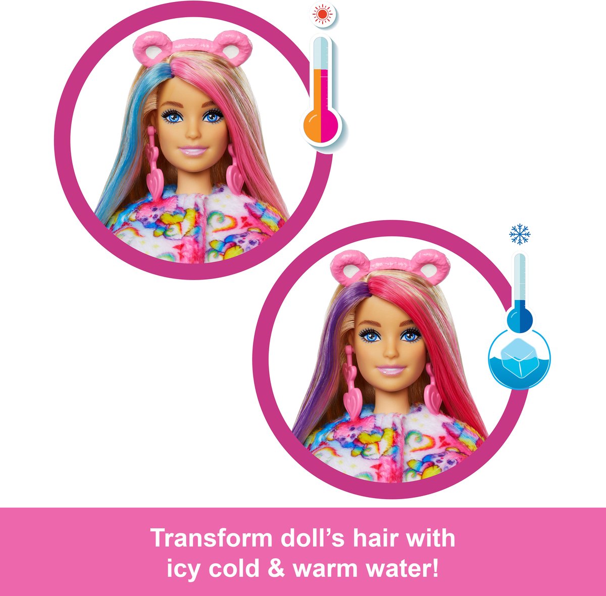Barbie Cutie Reveal Troetelbeertjes - Gezelligheidsbeertje — afbeelding 6