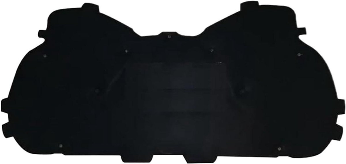 Motorkap Isolatie - Warmte Demper - Motor Bescherming - Brandwerende Constructie - 40 cm - Zwart
