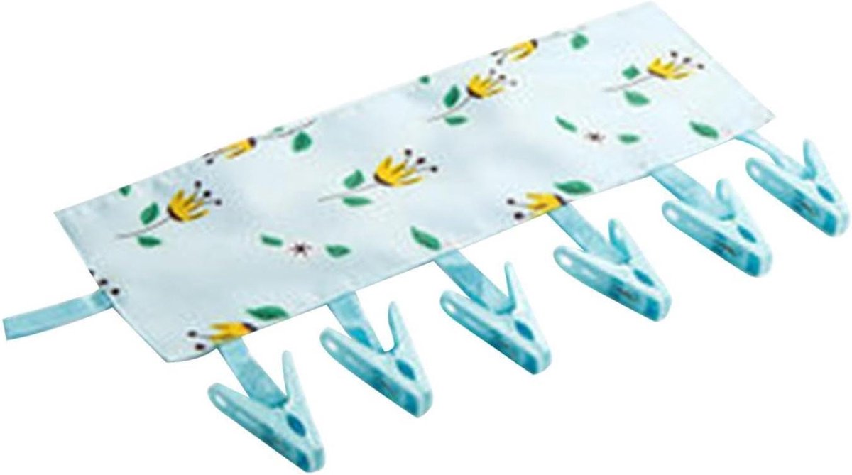 Opvouwbare Hangers - Reis Kledinghanger - Ruimte Besparen - Met 6 Clips - 33 cm - Veelkleurig