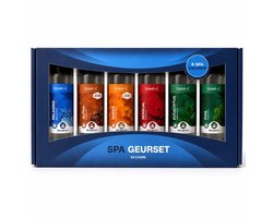 Splash-X spa geurenpakket - geuren voor jacuzzi, hottub, spa & bad - 6 x 100 ml