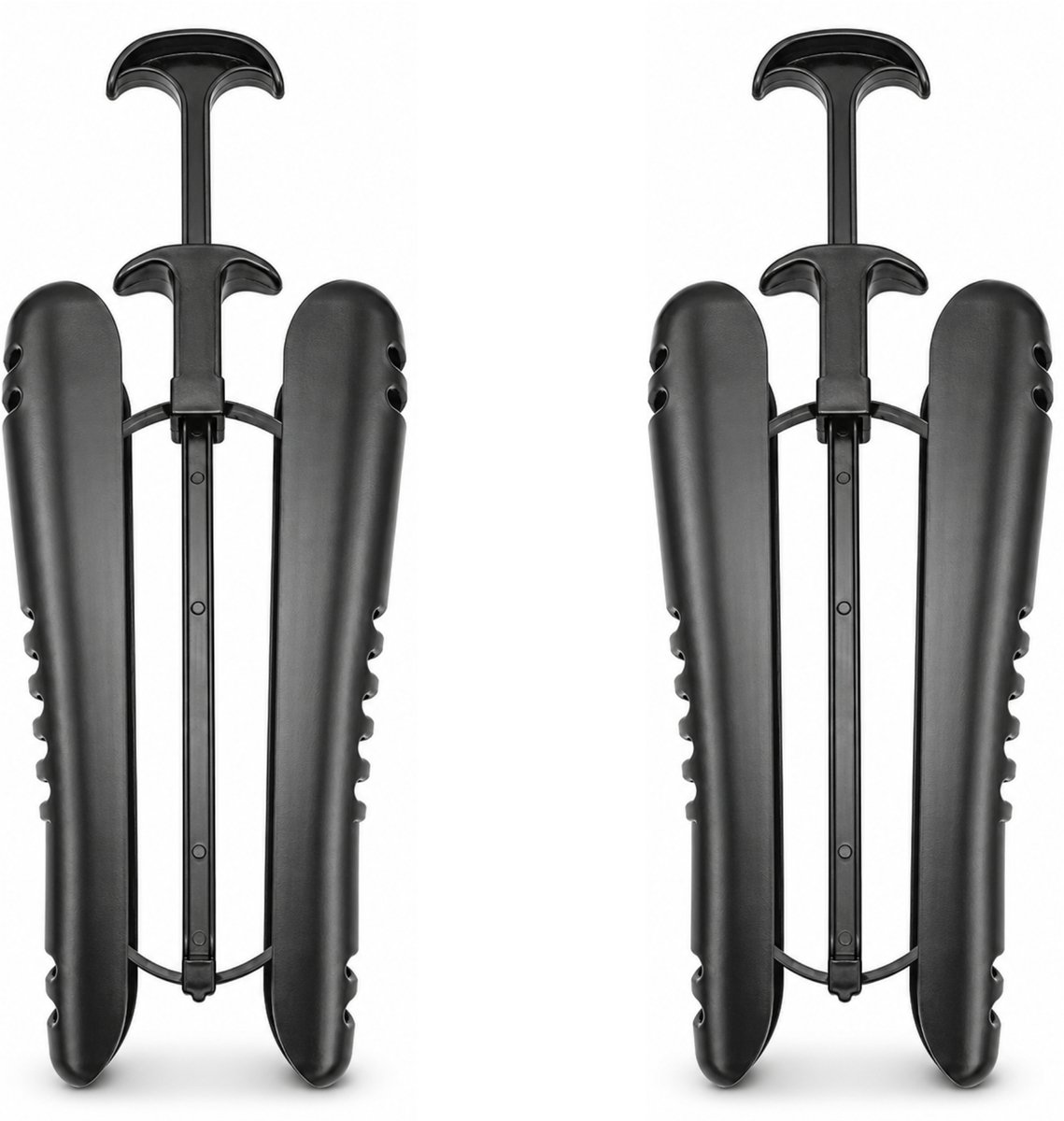 Purepeak Laarzenspanners Set 2 Stuks - 41 cm - Laarzen oprekker - Laarzenvuller - Zwart - Verstelbaar