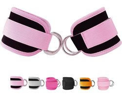 1 Paar Enkel Straps - Enkelbanden - Enkelband Cuff - Enkelbanden voor Kabelmachines - Verstelbare Enkelweerstandsbanden - Voor Bilspiertraining, Beenstrekkingen en Training Van Het Onderlichaam