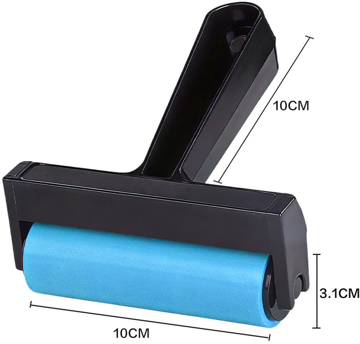 Diamond Painting Roller - 2 Stuks - Steentjesroller - 10 cm - Roller voor diamond painting - Diamond Painting Accessoires - Kunststof - Roller Gereedschapsset - Knutselaccessoires - Rolgereedschappen - Voor beginners en gevorderden - Blauw, rood — cadeau in Cadeau-ideeën - foto 2