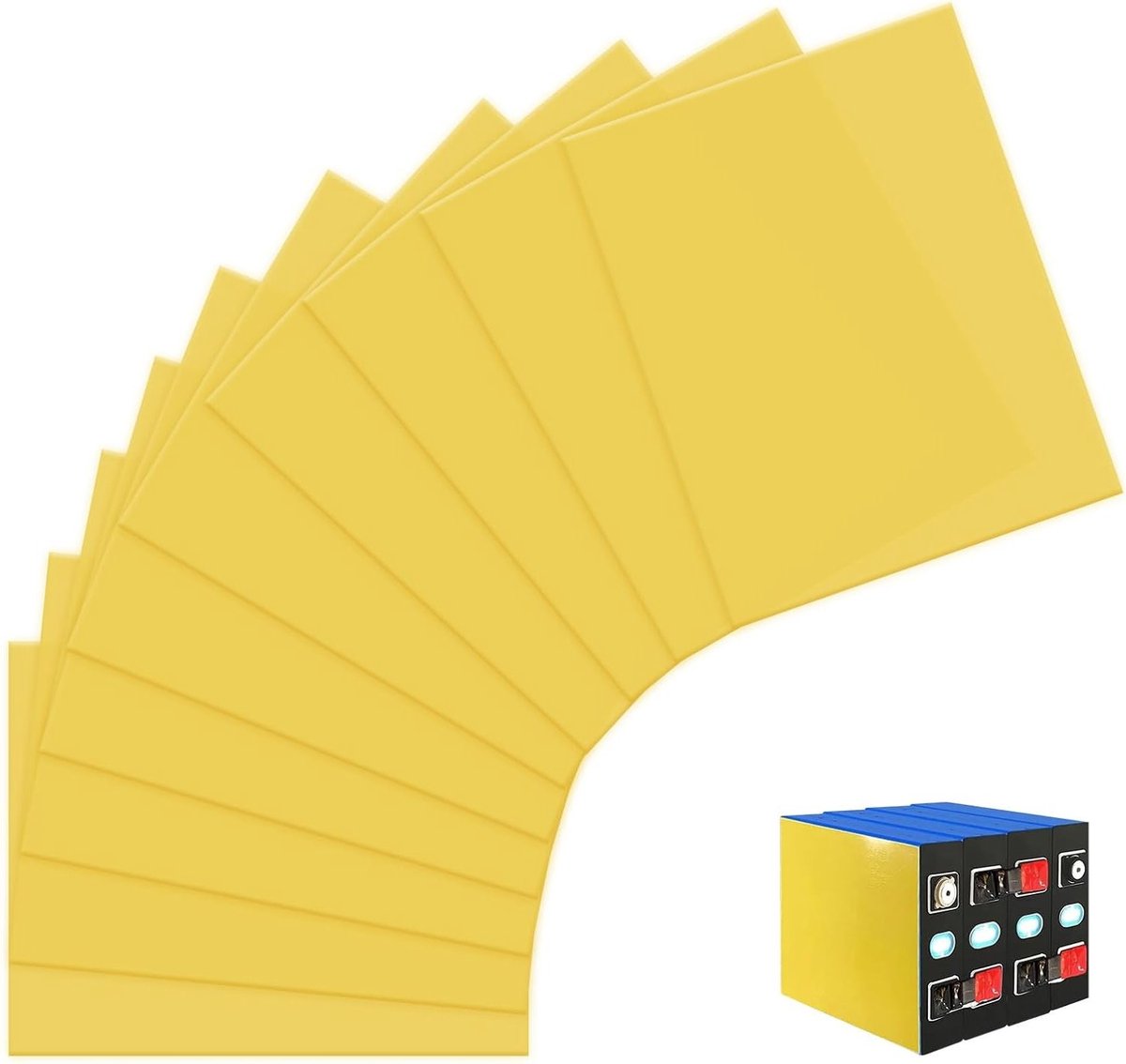 10 Stuks Epoxy Plaat, Geïsoleerde Epoxy Sheet voor DIY Accupakketten, GFK Plaat voor Handgemaakte Tassen en Modelonderdelen Reparatie
