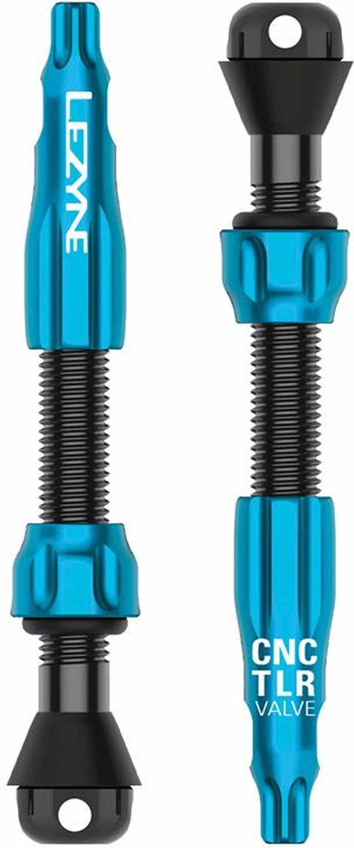 Lezyne Tubeless ventiel CNC TLR ventiel Pro 44 mm - blauw