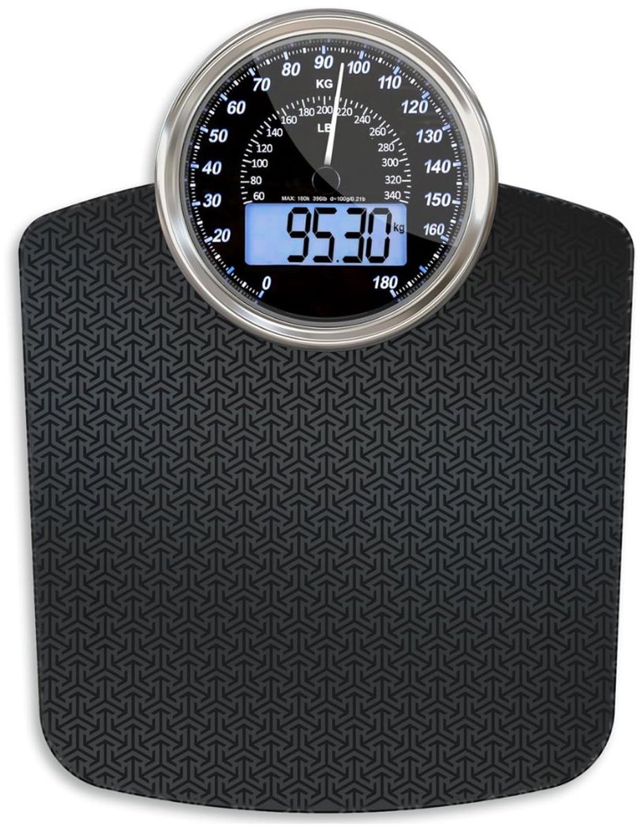 CLVP® Analoge Weegschaal - Personenweegschaal Beste Koop - Tot 180kg