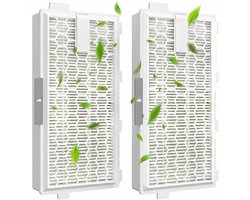 2 stuks HEPA Airclean Plus 50 filters voor Miele Compact Cl & C2, Complete C2 en C3, SF-HA 50 filters voor modellen # S4, S5, S6, S8, S4000, S4999, S5000, S5999, S6000, S6999, S8000, S8000, S8000, S8000