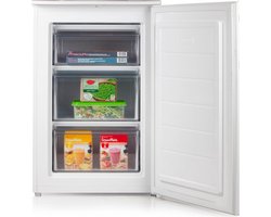 Tafelmodel Vriezer - Compacte Vriezer - Extra Koelruimte - Stil En Zuinig - 87 Liter - Wit