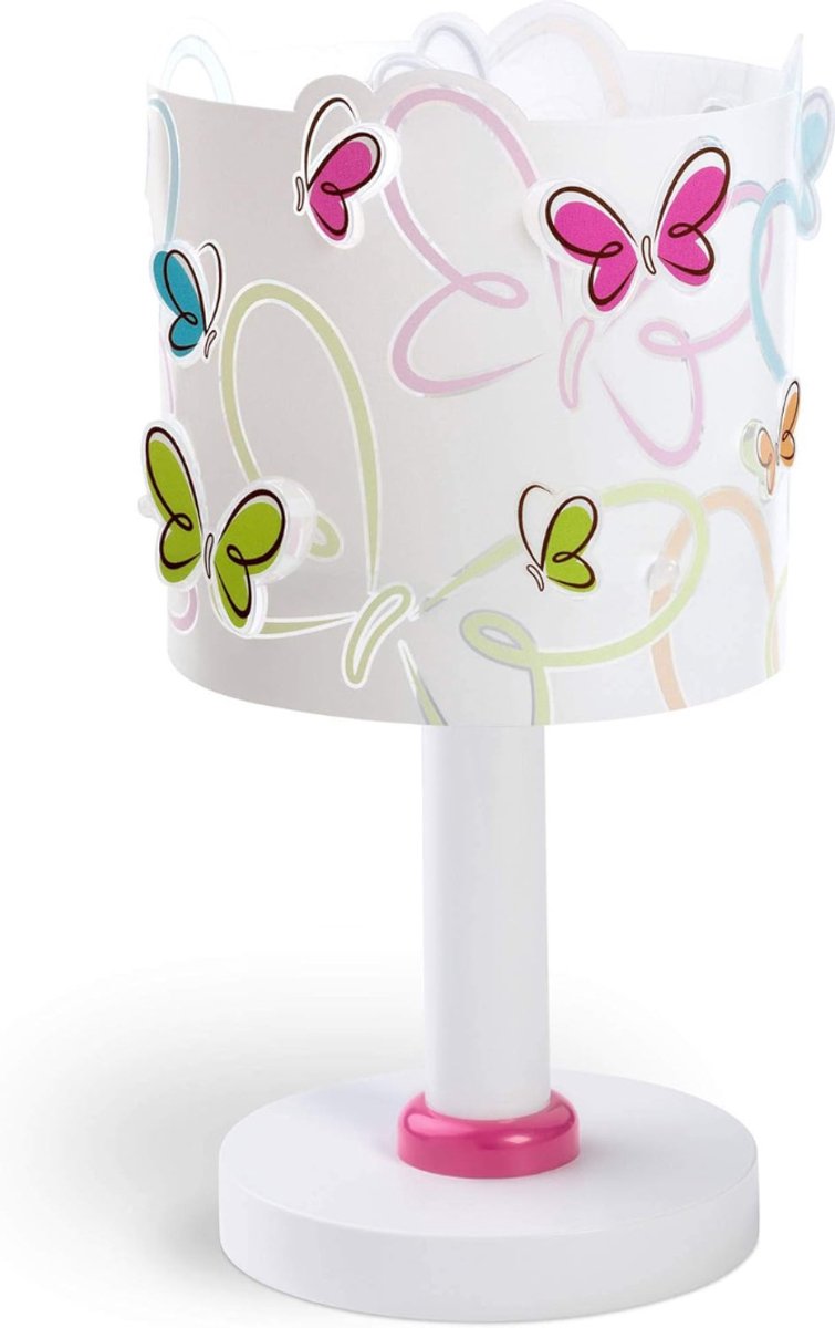 QIN® Tafellamp Kinderkamer - Kndernachtlampen - Bureaulamp Kinderkamer - Veelkleurig - 15cm x 15cm x 29cm
