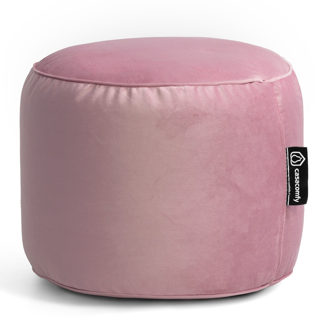 Casacomfy CozyClub - Ronde Poef - Roze - Fluwelstof - Woonkamerstoel