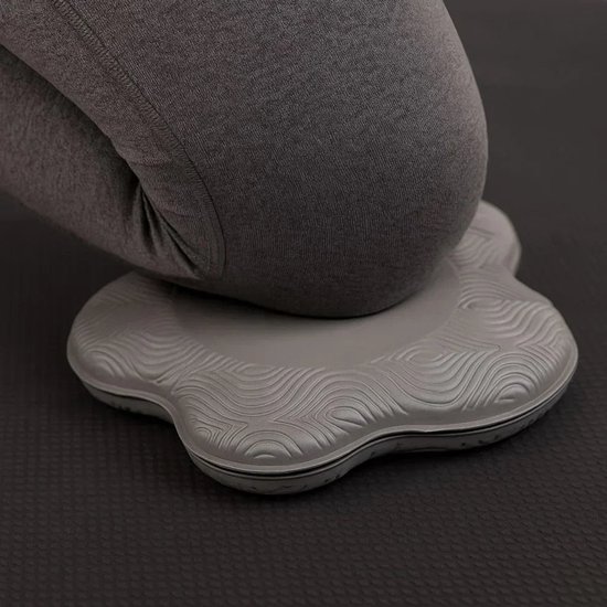 Yoga ondersteunende jelly pads - set van 2 - Myga - zwart van Myga — afbeelding 2
