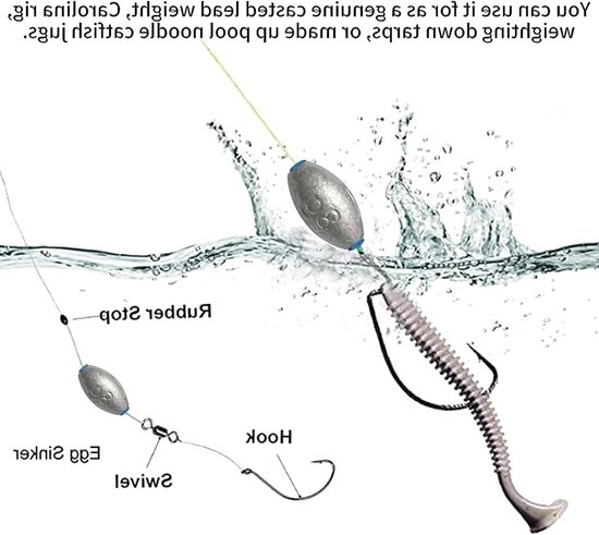65-delige visloodset met gewichten van 3g tot 25g, inclusief opbergdoos voor zeevissen, diepzeevissen en zoetwatervissen — afbeelding 4
