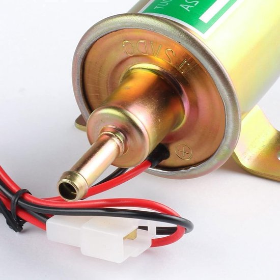 12V Brandstofpomp voor Benzine en Diesel, Universele Lage Druk Brandstofpomp voor Auto's en Motoren van Merkloos — afbeelding 2
