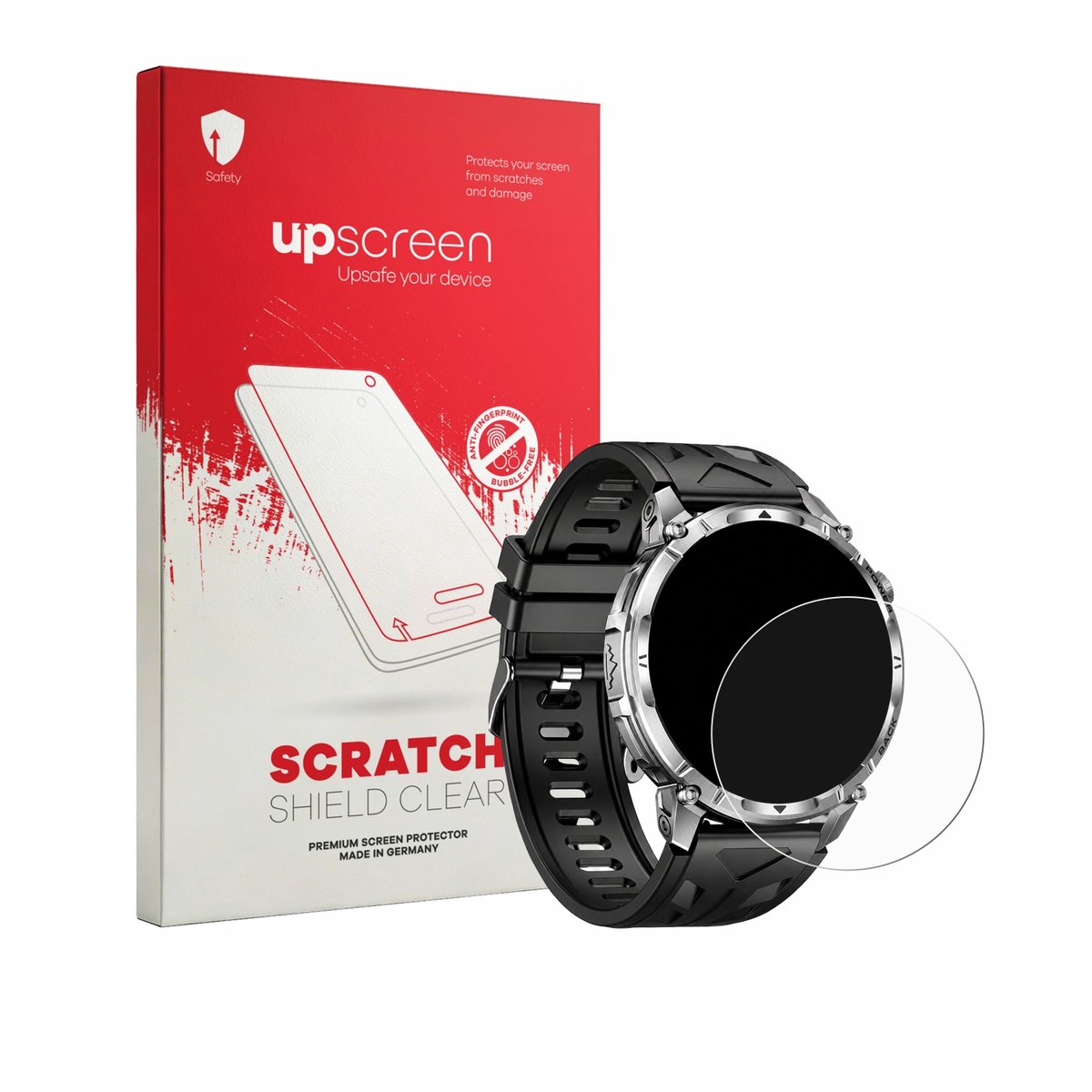 upscreen - Screenprotector voor Miecgth IW13 1.7" - Folie Beschermfolie transparant